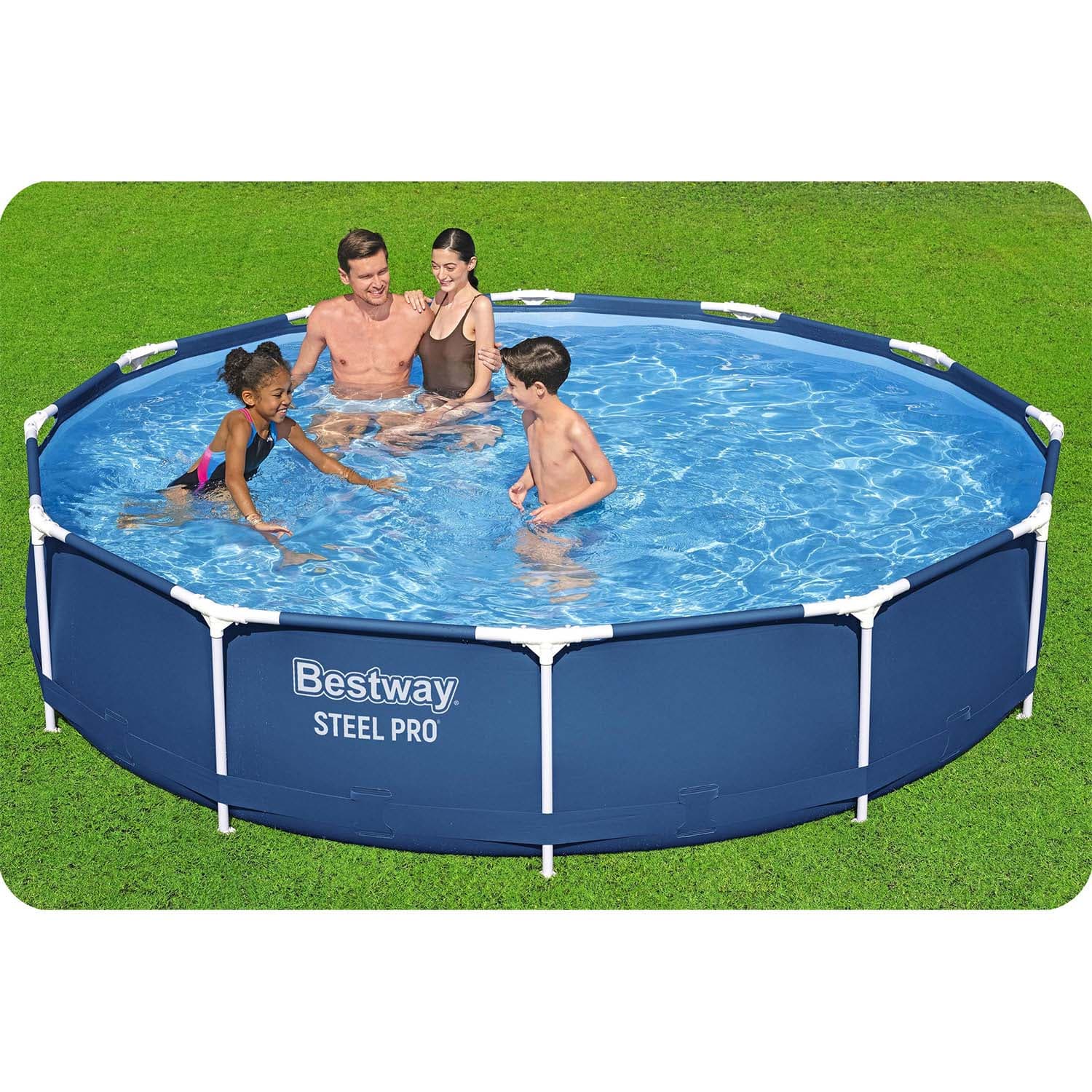 Basen ogrodowy stelażowy 366 x 76 cm 16w1 Bestway 56681