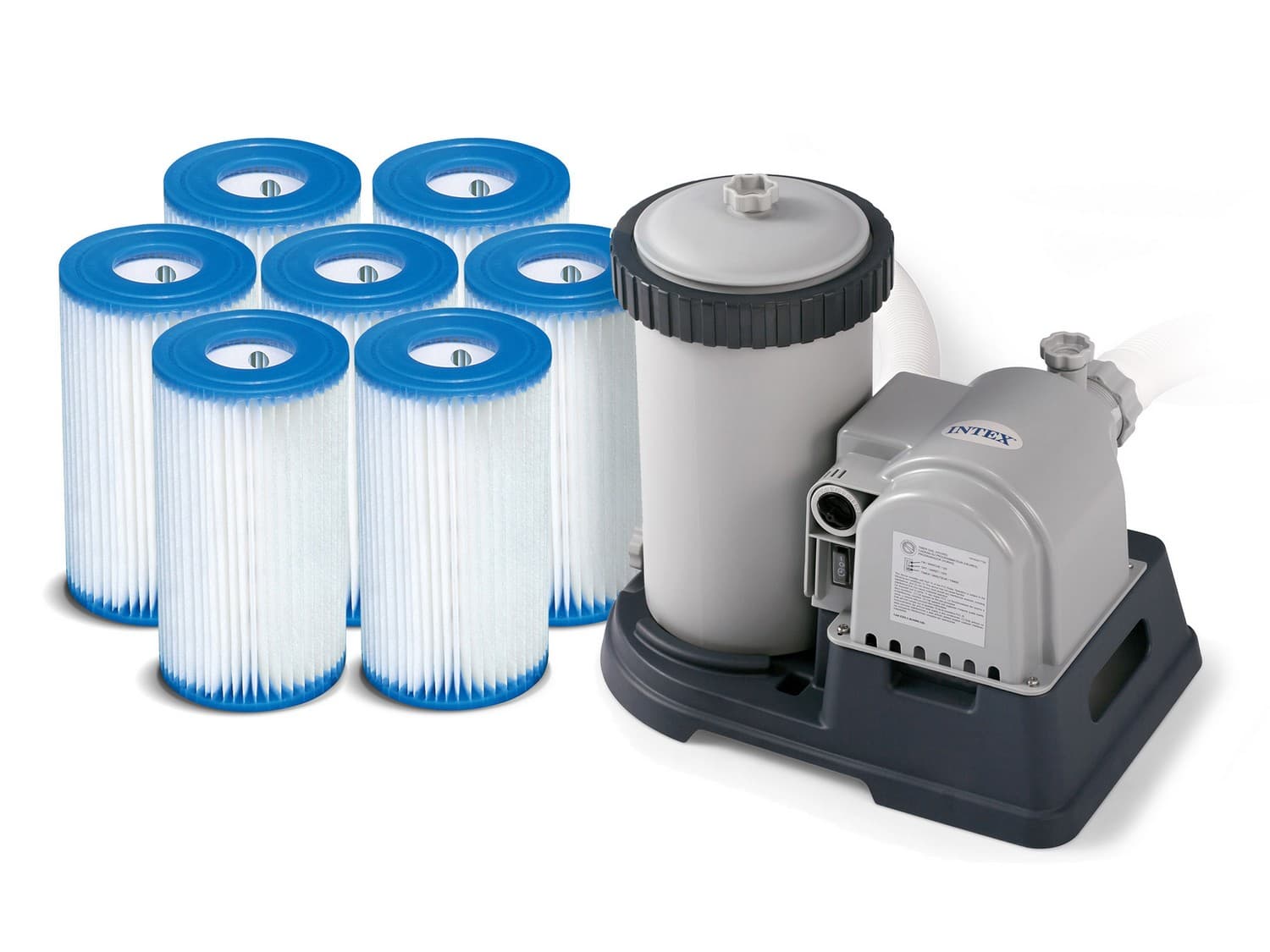 Pompa filtrująca do basenów 9463L/h INTEX 28634 / 29005 + 7 filtrów! 
